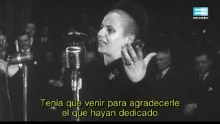 Discurso Evita, 17 de octubre 1951 (Primera transmisión televisiva)  Canal Encuentro