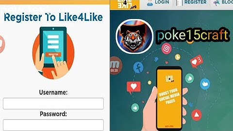 How to create[ LIKE4LIKE] account ||Very Simple||Best earning side||#like4like