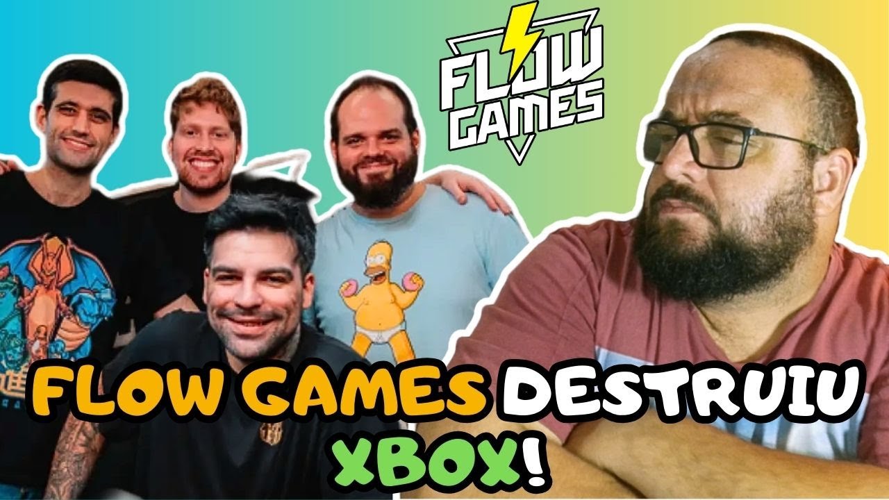 FLOW GAMES DESTRUIU O XBOX 😱 - YouTube