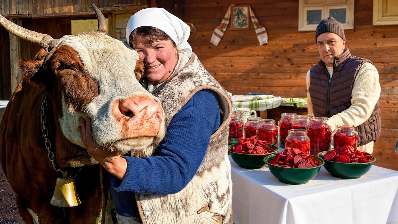 Beets, Cabbage and Fire | Traditional Autumn Village Life