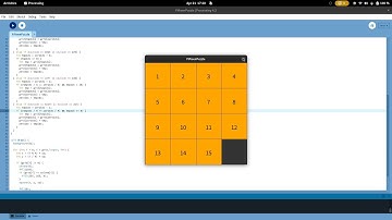 15-Puzzle Game in Processing