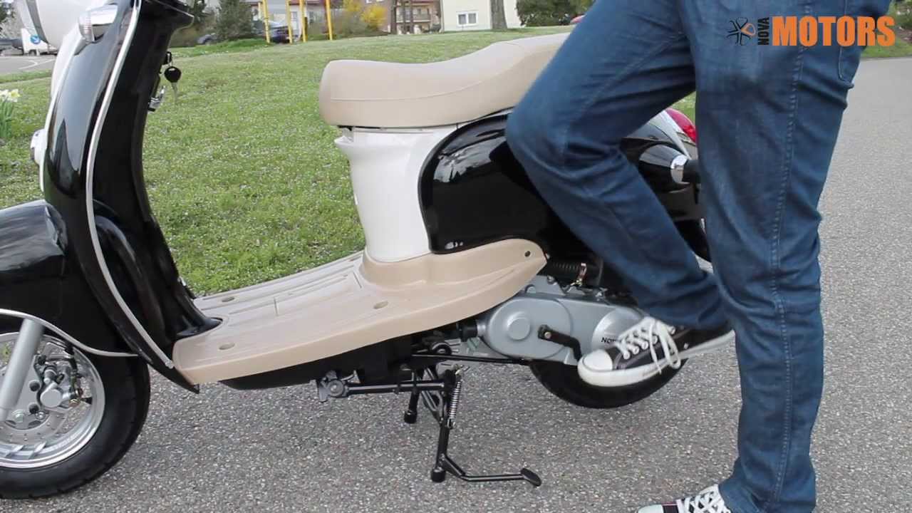 Nova Motors Motorroller - Retro Star - Kickstarter - YouTube