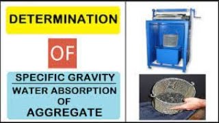 Specific gravity testing || aggregate specific gravity || civil engineering