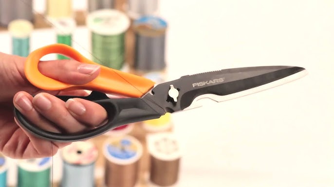 Crazy cutting scissors. 