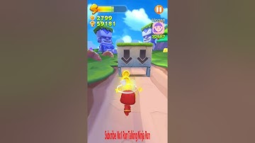 Run Talking Ninja Run - Funny # Shorts GamePlay #Video