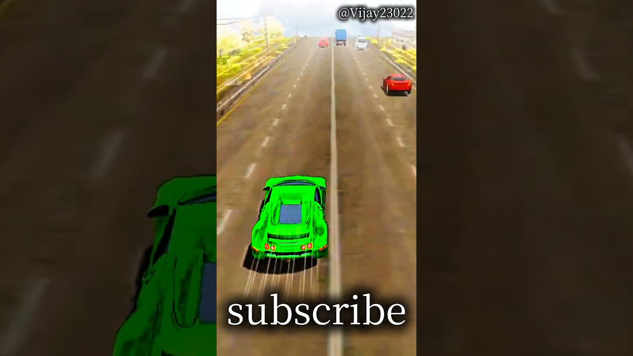 high speed in turbo racing 3D game | Omkar gaming