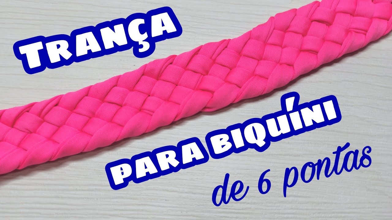 Trança de 6 pontas para Biquíni
