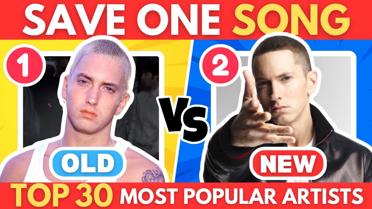 Save One Song   OLD vs NEW Songs  Music Quiz 