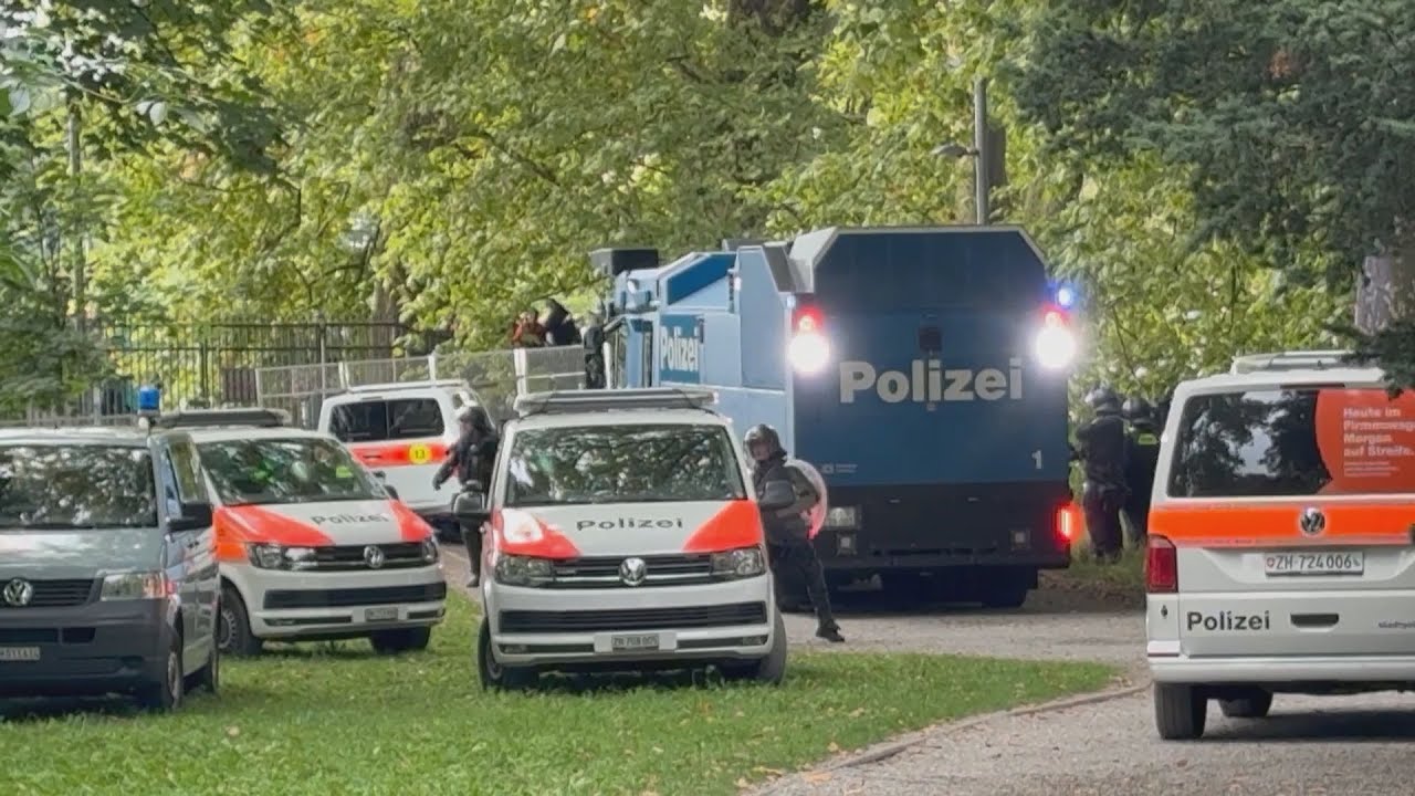 Zürich ZH: Polizei verhindert Besetzung der Platzspitzpromenade