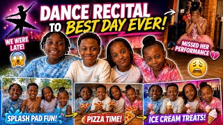 We Missed the Dance Recital… But the Day Got SO Much Better! 😭🍕🍦| TIONA JAI DIARY SERIES 