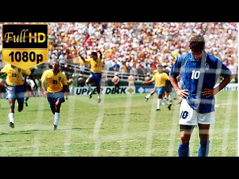Italy - Brazil WORLD CUP 1994 FINAL | Full Highlights | HD 60 fps