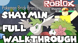 Pokemon Brick Bronze Route 9 Shaymin Quest [ROBLOX] 