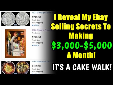 Personal Secret Tips To Fast Track $3,000-$5,000 Monthly On EBay - SELLING COINS U0026 COLLECTIBLES