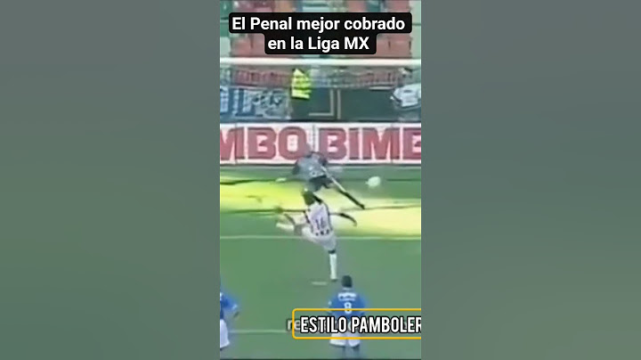 El Penal mejor cobrado en la Liga MX "Boli" González #penalty #mejores #ligamx #boli #necaxa #golazo
