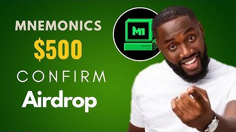 EMERGENCY 🚨 🚨 How to mine Mnemonics airdrop