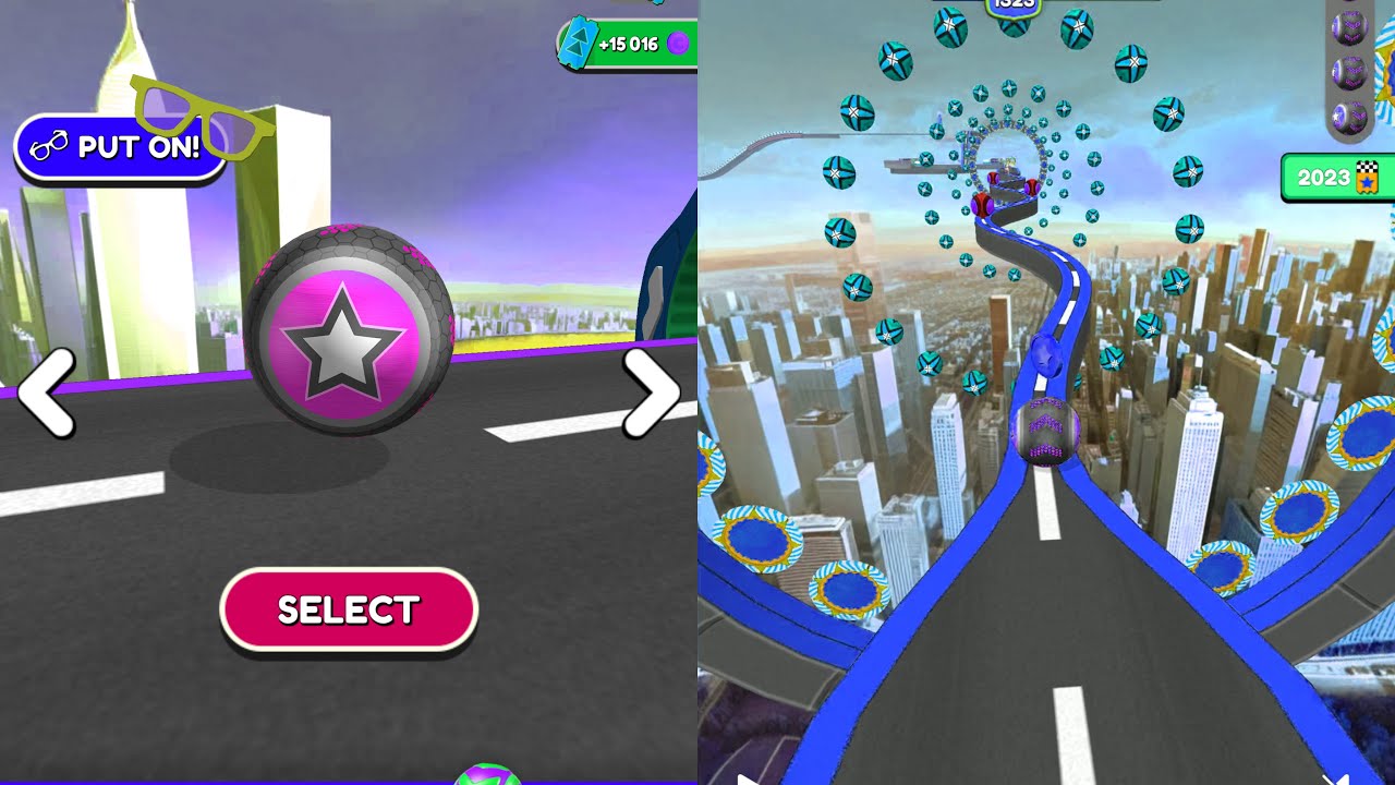 Going Balls Speedrun Challenge Vs Reverse Balls Speedrun Walkthrough Gameplay