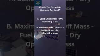 The Payload Formula Every Pilot Candidate Must Know! 🧮 #aviation #aviation2026 #aviationacademy