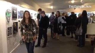 Student Showcase opening reception at the Hanover Area Arts Guild