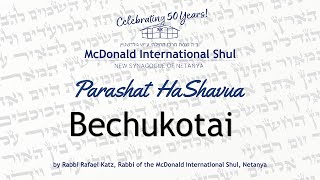 Weekly Parsha with Rav Raphael Katz - 5784 - Bechukotai