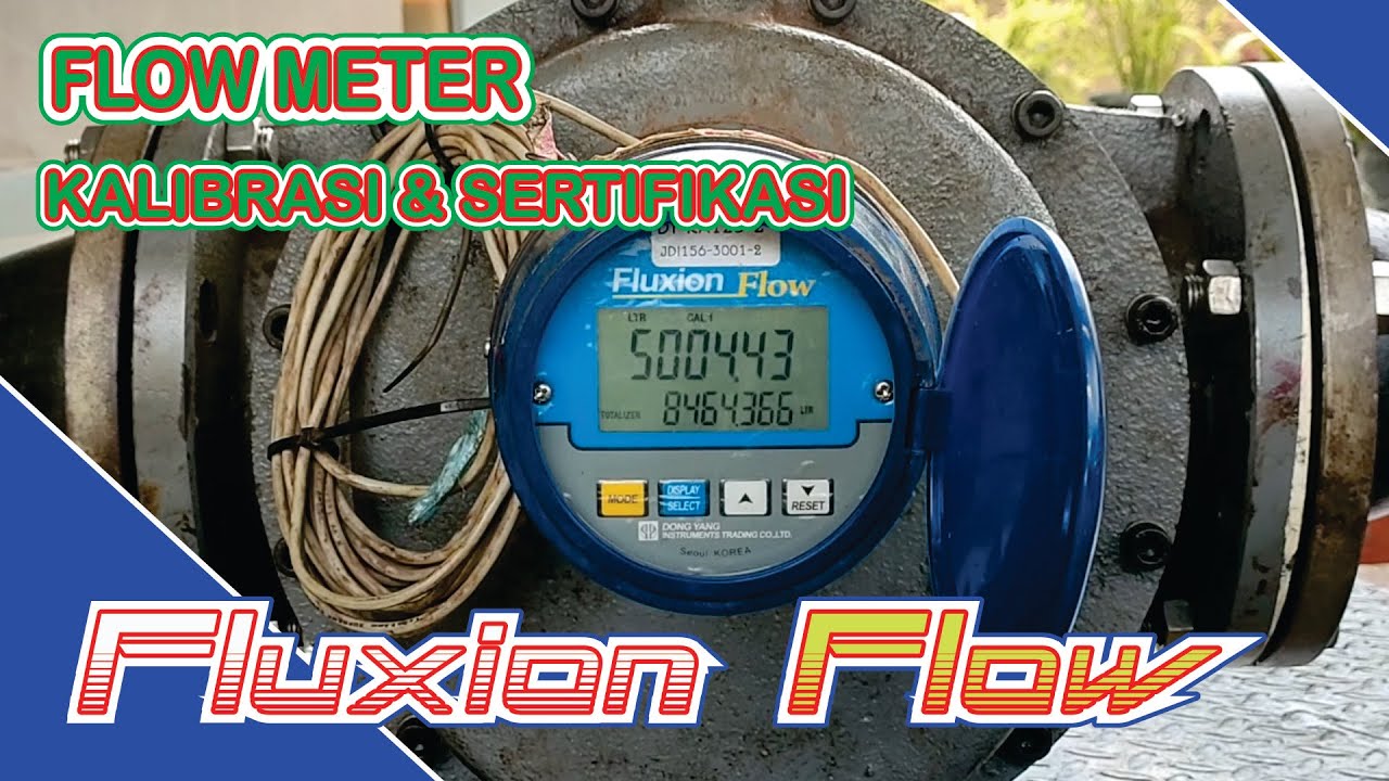 flowMeter Calibration Fluxion Flow 5 INCH DONG YANG Made in KOREA 