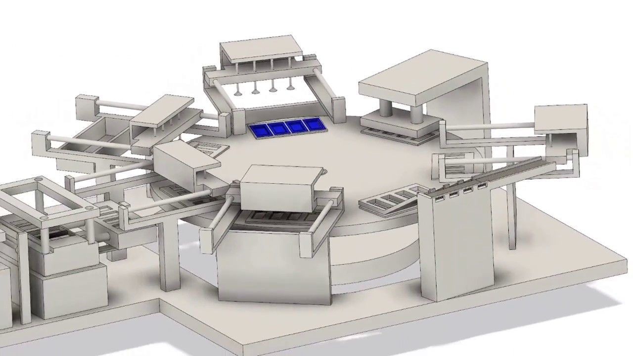 Blister Packing Mechanism 1 - YouTube