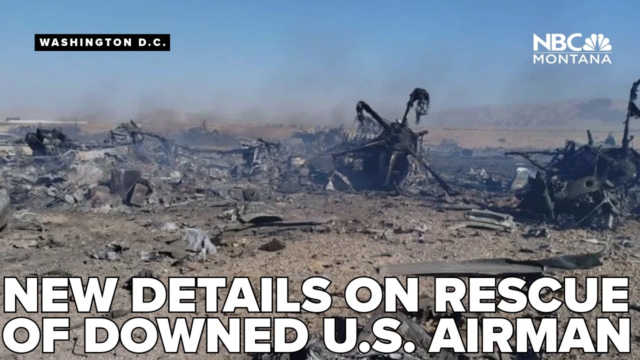 US rescues second F 15E airman from Iran after jet shot down, officials ...