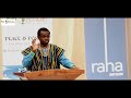 Prof. P.L.O Lumumba Speaking at the Pan African Humanitarian Summit and Awards 2017