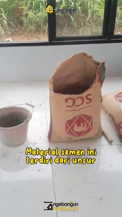 Perbedaan semen portland dengan semen lain #jasakontraktor #shortsvideo #sobatkangbangun
