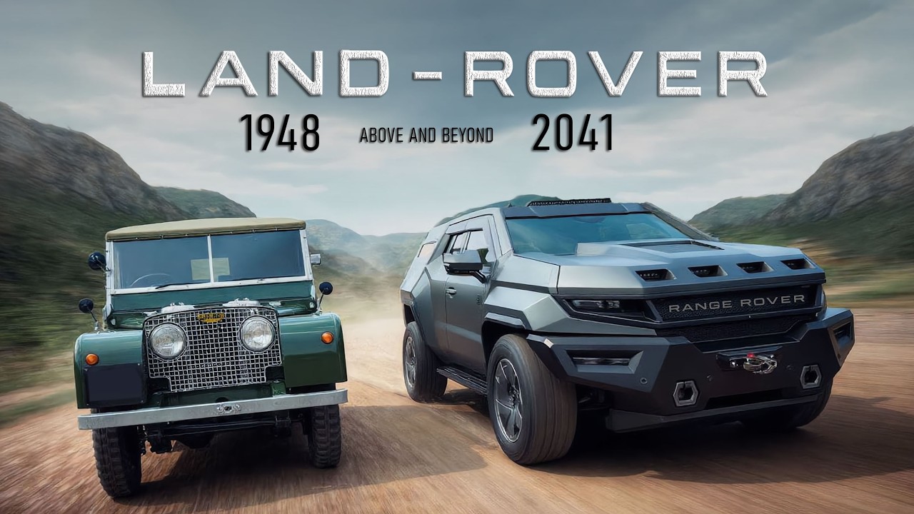 Land Rover Эволюция 1948 - 2041 | Как Великобритания Создала Лучший Роскошный SUV?