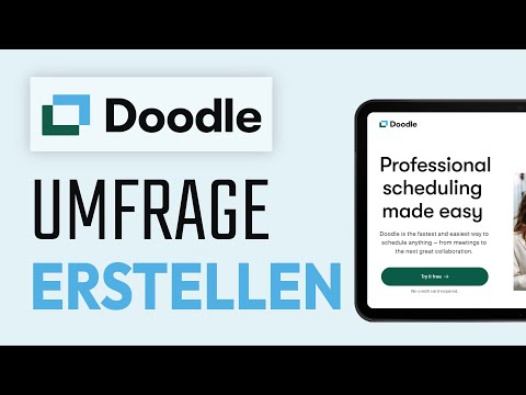 Creating Doodle Polls - 2024 (Quick & Easy)