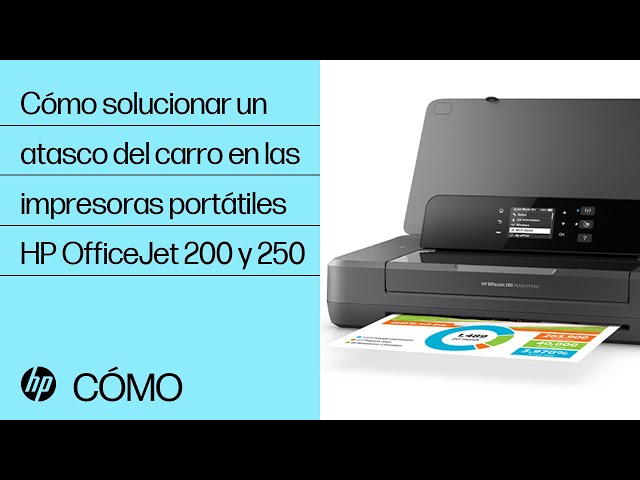 Impresora portátil HP OfficeJet 200