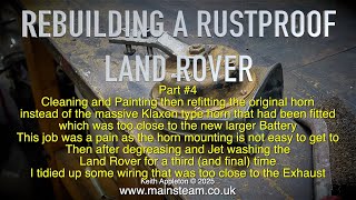 Thumbnail for REBUILDING A RUSTPROOF LAND ROVER - PART #4