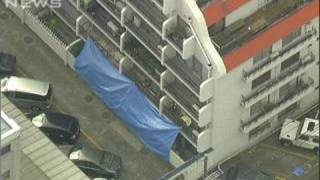 マンションで74歳男性が死亡　殺人事件で捜査（09/11/16）