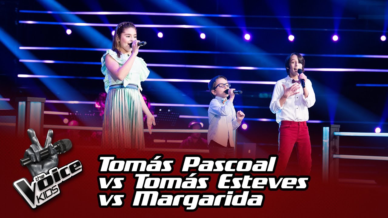 ⁣Tomás Pascoal vs Tomás Esteves vs Margarida Cardoso | Batalha | The Voice Kids