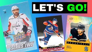 *NEW* - OPENING A 2022-23 UPPER DECK SERIES 2 HOBBY BOX!