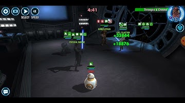 [3v3] JTR/BB-8/R2-D2 vs. high tenacity CLS/C-3PO/Chewpio: 52 banners