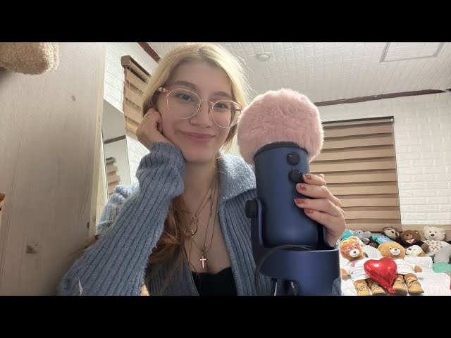 ASMR Up Close Whispering (With/Without Mic Cover)