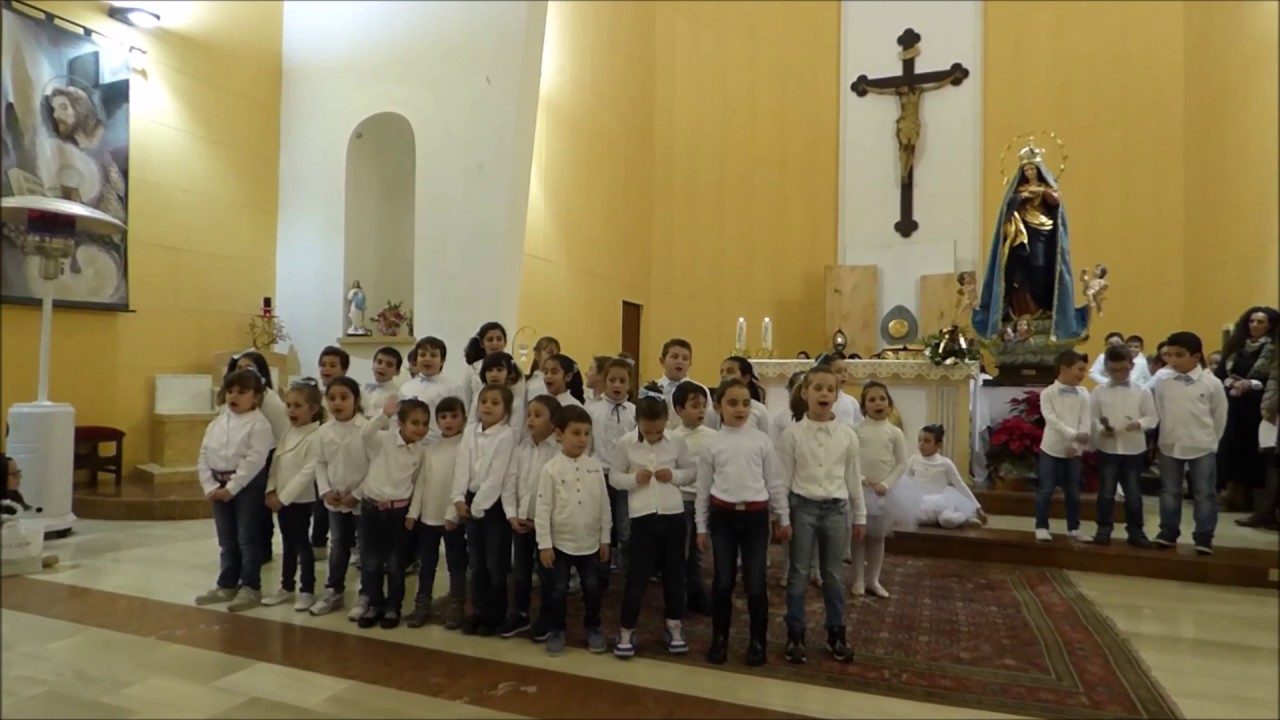 7 dicembre Chiesa Immacolata di Montallegro preghiera canti e danza