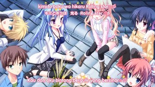 キサラギGOLD★STAR OP Lyrics - Rolling Star☆彡