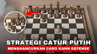 JEBAKAN CATUR ANTI CARO KANN DEFENSE - Jebakan Catur Terbaik Untuk Membongkar Pertahanan Caro Kann