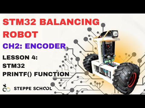 Balancing Robot Course CH2 - 4: STM32 Serial Wire Viewer (SWV) Configuration for printf function