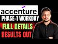 Accenture Result Updates | Accenture Workday Mails | Accenture Phase-1 Results Update