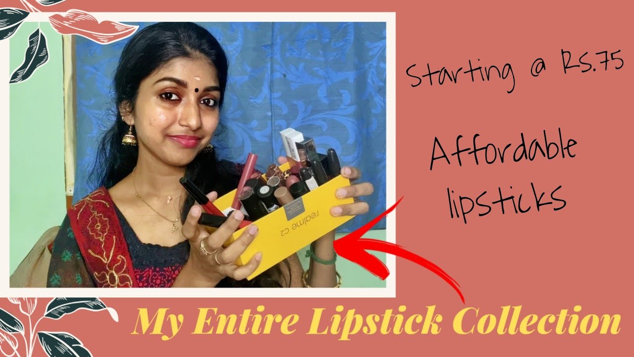 My Entire Lipstick Collections In Tamil Gaandhakannazhagi YouTube