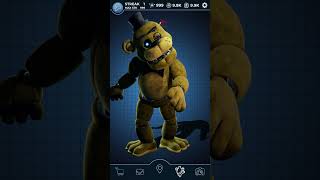 Movie Design Golden Freddy FNaF Workshop Animation Resimi