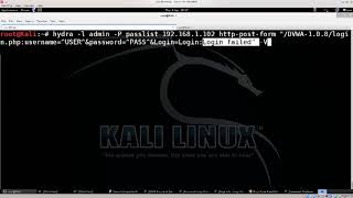 Learn Kali Linux Episode #63: Complete Hydra Demonstration