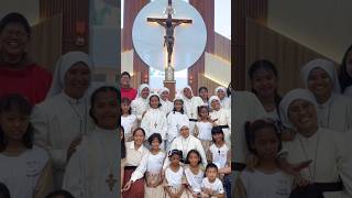 HESUS GENZIE ALTAR GIRLS PRETTY LITTLE BABY HERE I AM LORD JESUS CHRIST CRUCIFIED