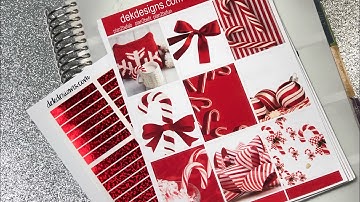 December 15, 2019 PWM in my Erin Condren Ft: Dek Designs /Plan2befab