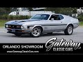 1971 Ford Mustang Mach 1 For Sale Gateway Classic Cars Orlando #1728