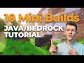 10 Mini-Builds Java &amp; Bedrock - EthicBuilds Tutorial