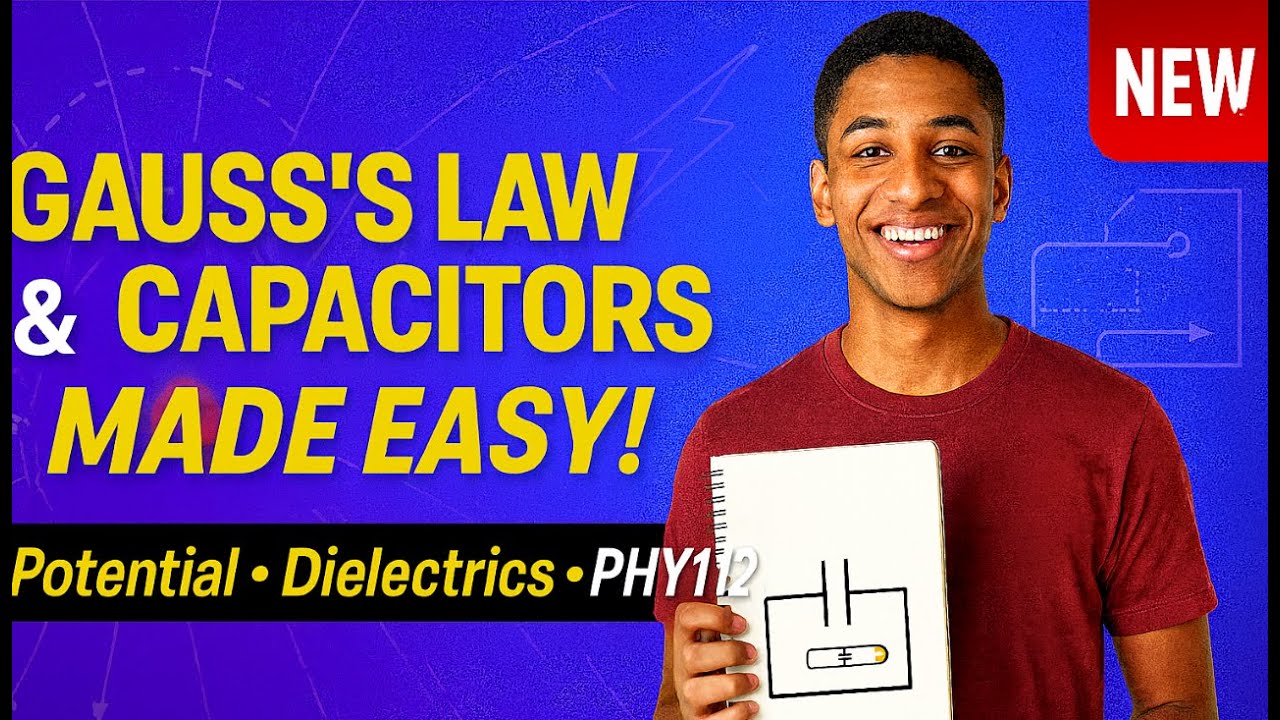 Gauss’s Law & Electric Potential Explained | Capacitors & Dielectrics ...